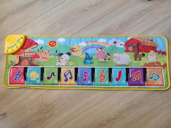 Muziekmat Piano - Speelplezier voor Peuters!, Kinderen en Baby's, Speelgoed | Babyspeelgoed, Gebruikt, Speelkleed, Met licht, Met geluid