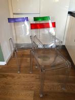6 Stoelen Kartell Hi-Cut, Ophalen, Zo goed als nieuw, Overige kleuren, Vijf, Zes of meer stoelen