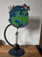 Antieke Janssen Int & Billings Gietijzeren bureau reclame., Ophalen of Verzenden