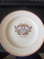 Vintage wandbord geboorte Beatrix, Verzamelen, Koninklijk Huis en Royalty, Ophalen, Gebruikt, Servies