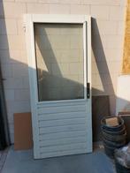 hardhouten buitendeur, Doe-het-zelf en Verbouw, Deuren en Horren, Gebruikt, 80 tot 100 cm, Ophalen of Verzenden, Buitendeur