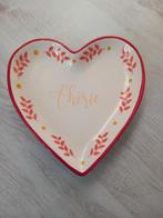 Hartvormig schaaltje, steen, Cherie, Schaal, Ophalen of Verzenden, Zo goed als nieuw, Overige vormen