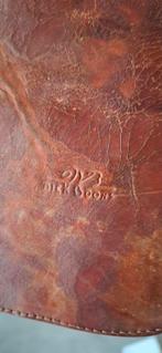 Piet Boon Bruine Leren Tas, Sieraden, Tassen en Uiterlijk, Tassen | Schoudertassen, Overige merken, Bruin, Ophalen of Verzenden