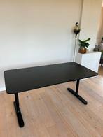 IKEA Bekant bureau 160x80, Ophalen, In hoogte verstelbaar, Zo goed als nieuw, Bureau