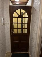 Houten Opdek Deuren, Doe-het-zelf en Verbouw, Deuren en Horren, Ophalen, Gebruikt, 80 tot 100 cm, Binnendeur