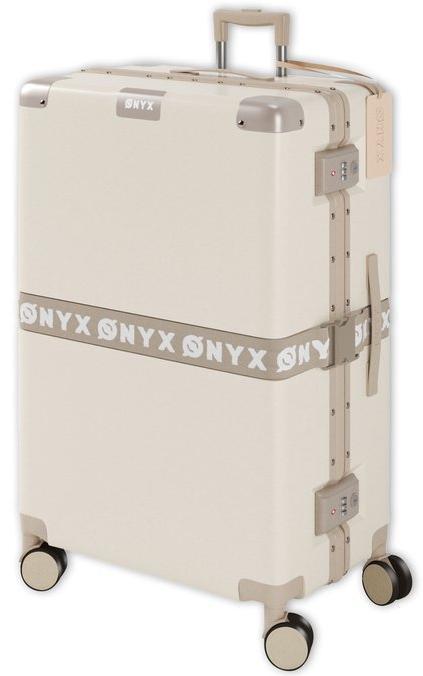 ONYX Check-in koffer - Dubbel TSA Slot - 100L - Sand Wit, Sieraden, Tassen en Uiterlijk, Koffers
