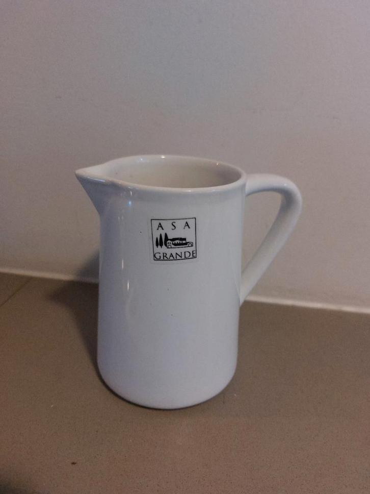 ASA Selection melkkan / schenkkan – wit porselein – 11 cm, Huis en Inrichting, Keuken | Keukenbenodigdheden, Zo goed als nieuw