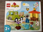 Lego Duplo 10419 caring for the bees and beehives compleet, Ophalen of Verzenden, Zo goed als nieuw, Complete set, Duplo