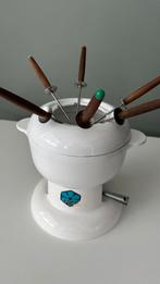 Fontignac fonduepan/kaasfondue gietijzer, Ophalen of Verzenden, Gebruikt, Gietijzer, Overige typen