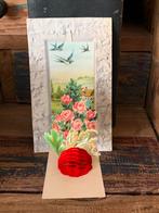 Gelukkig Nieuwjaar - uitvouwbare verrassing (ME), Ophalen of Verzenden, Voor 1920, Gelopen, Feest(dag)