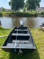 Platbodem, Watersport en Boten, Platbodems, Ophalen, Gebruikt, Aluminium, Benzine