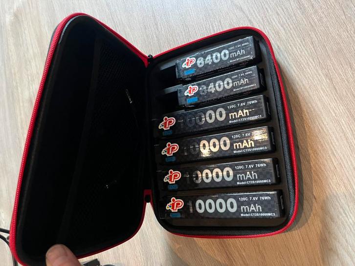 Intellect 2S Lipo’s 10000mah en 6400 mah (shortys), Hobby en Vrije tijd, Modelbouw | Radiografisch | Auto's, Ophalen of Verzenden