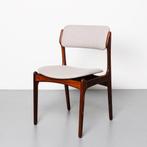 Vintage Deense eetkamerstoelen van Erik Buch, set van 6, Huis en Inrichting, Stoelen, Ophalen, Hout, Gebruikt, Overige kleuren