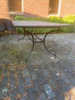 Tuintafel, tuinstoelen, Tuin en Terras, Tuintafels, Ophalen, Zo goed als nieuw, Rechthoekig