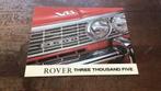 Rover brochure, Ophalen of Verzenden, Zo goed als nieuw, Overige merken