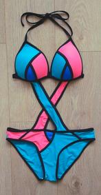 Kleurrijk badpak maat l, Kleding | Dames, Badmode en Zwemkleding, Overige kleuren, On-line, Badpak, Zo goed als nieuw