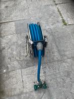 Automatische slanghaspel RVS, Tuin en Terras, Tuinslangen, Ophalen, Gebruikt