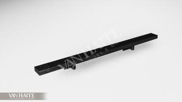 TRAPLEUNING zwart staal actie €40 per meter 50x20x2mm beschikbaar voor biedingen