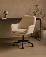 Comfortabele Bureaustoel - Creme, Huis en Inrichting, Gebruikt, Beige, Ophalen of Verzenden, Bureaustoel