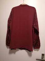 Wijnrode blouse Only Karmakoma maat 46, Kleding | Dames, Ophalen of Verzenden, Zo goed als nieuw, Rood, Maat 46/48 (XL) of groter