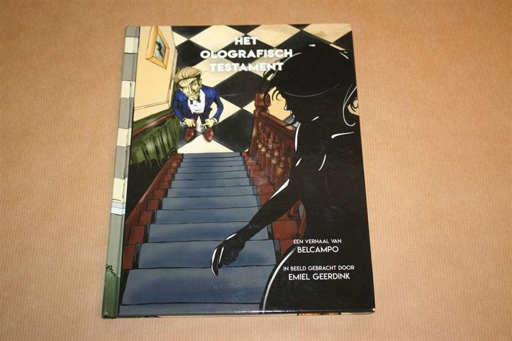 Het Olografisch Testament - Belcampo - In stripvorm !!, Boeken, Literatuur, Zo goed als nieuw, Ophalen of Verzenden