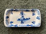 Delfts Blauw Schaaltje met Molen, Ophalen of Verzenden