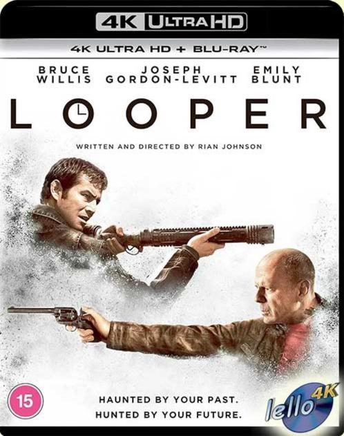 Blu-ray 4K: Looper (2012 Joseph Gordon-Levitt, Bruce Willis), Cd's en Dvd's, Blu-ray, Nieuw in verpakking, Actie, Ophalen of Verzenden