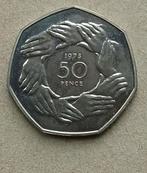 Engeland, 50 pence 1973, Ophalen of Verzenden, Overige landen, Losse munt