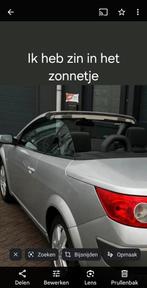 Renault Mégane 2.0 16V  Cabrio 2005 Grijs, Auto's, Renault, Voorwielaandrijving, 1998 cc, 74 €/maand, 4 cilinders