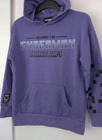 Minecraft trui maat 152 paars meisje / jongen hoodie, Ophalen of Verzenden, Gebruikt, Jongen, Trui of Vest