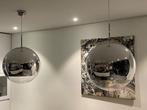 2 Tom Dixon Mirror Balls Plafondlampen, Ophalen, Gebruikt, 50 tot 75 cm