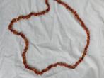 Halsketting halfedelsteen carneool, Sieraden, Tassen en Uiterlijk, Antieke sieraden, Ophalen of Verzenden, Overige materialen