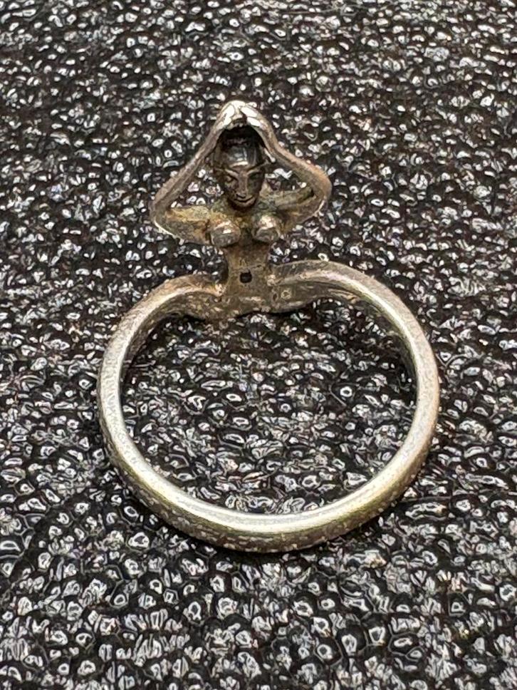 Zilveren Claddagh Ring – Iers symbool van liefde & trouw, Sieraden, Tassen en Uiterlijk, Ringen, Zo goed als nieuw, Dame, Zilver