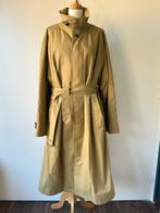 Vintage lange jas oversized wol gevoerd beige groen heren 56, Kleding | Dames, Jassen | Winter, Beige, Maat 38/40 (M), Vintage