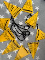 NS Feest Slinger van Gerecyclede Reisinformatieborden, Ophalen of Verzenden, Gebruikt, Versiering, Verjaardag