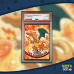 Charizard #6 - Topps Pokémon TV Series - PSA 6, Ophalen of Verzenden, Zo goed als nieuw