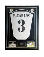 Roberto Carlos Real Madrid 2024 Gesigneerd Ingelijst shirt, Buitenlandse clubs, Shirt, Nieuw, Ophalen of Verzenden