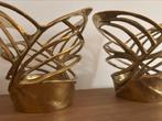 messing bloempot vintage hollywood regency retro vlinder, Ophalen of Verzenden, Huis en Inrichting