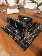 Amd moederbord+ 16gb ddr3 en Gt710, Socket FM2, DDR3, Ophalen of Verzenden, Zo goed als nieuw