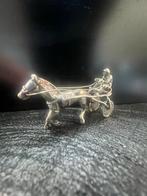 Zilveren Miniatuur Harddraverskar / sulky, Ophalen of Verzenden, Zilver