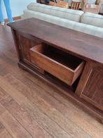 Houten sidetable, Vintage, Ophalen of Verzenden, 25 tot 50 cm, Gebruikt