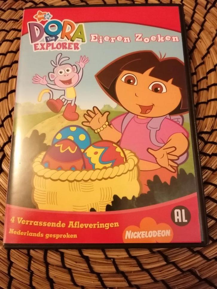 Dora the Explorer - Eieren Zoeken DVD, Cd's en Dvd's, Dvd's | Kinderen en Jeugd, Zo goed als nieuw, Film, Avontuur, Alle leeftijden