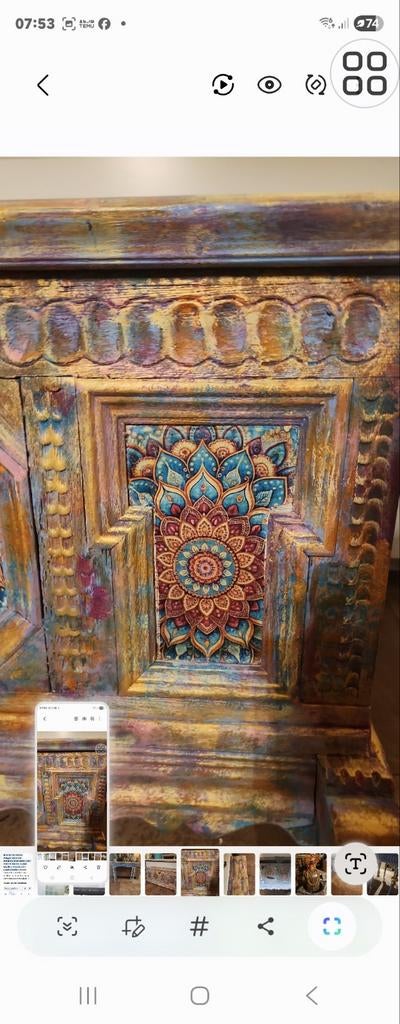 Handgemaakte dekenkist, Ophalen of Verzenden, 50 tot 100 cm, 50 tot 75 cm