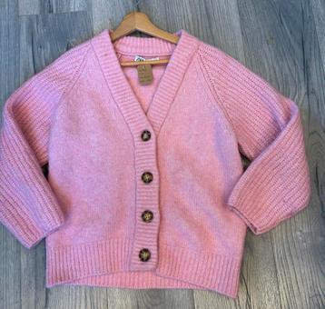 Roze Zara Vest Mohair Maat M beschikbaar voor biedingen