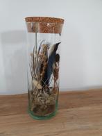 Glazen pot met droogbloemen, Huis en Inrichting, *, *, Nieuw, Ophalen of Verzenden