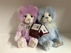 Charlie Bears, Monica en Gaynor. 32cm. prijs per stuk!, Verzamelen, Ophalen of Verzenden, Nieuw, Stoffen beer, Overige merken