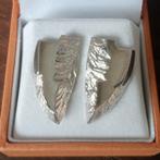 Oorstekers zilver uit Finland van Matti Hyvarinen ca 1975, Ophalen of Verzenden, Zo goed als nieuw, Zilver, Zilver