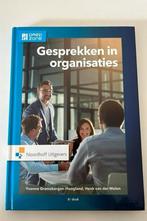 Gesprekken in Organisaties, Boeken, Studieboeken en Cursussen, Gelezen, Noordhoff Uitgevers, Beta, HBO