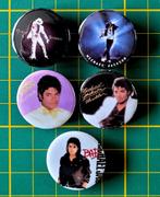 Michael Jackson buttons, Verzenden, Nieuw, Gebruiksvoorwerp