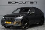 Audi Q5 Sportback 50 TFSI e S Edition Black Pack Pano 360°, 12 maanden, Gebruikt, 4 cilinders, Leder en Stof